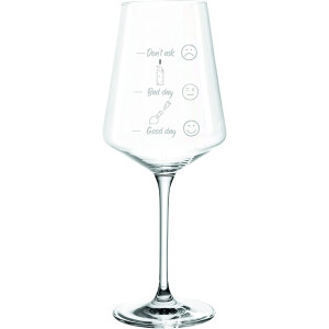 Leonardo Puccini Weinglas 560ml mit Gravur "Guter...