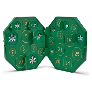 Swarovski Adventskalender Annual Edition 2022 5647638 + Gratis SCS Händlerschlüssel + Gratis 4er Set EKM Living Edelstahl Trinkhalme