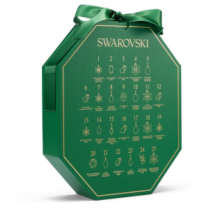 Swarovski Adventskalender Annual Edition 2022 5647638 + Gratis SCS Händlerschlüssel + Gratis 4er Set EKM Living Edelstahl Trinkhalme