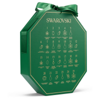 Swarovski Adventskalender Annual Edition 2022 5647638 + Gratis SCS Händlerschlüssel + Gratis 4er Set EKM Living Edelstahl Trinkhalme