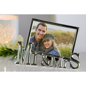 Gilde Fotorahmen "Mr & Mrs" aus Metall...