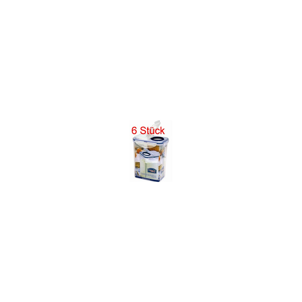 Lock & Lock Frischhaltebox rechteckig mit...
