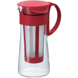 Hario Water Brew Coffee Pot Mini Red MCPN-7R
