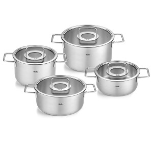 Fissler Fissler Pure Collection 4-piece set with glass...