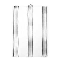 ASA Selection textil Geschirrtuch, white columns 50 x 70 cm, 100 % Leinen weiß matt Leinen 37860065 /Abverkauf nur solange Vorrat reicht