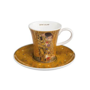 Goebel Artis Orbis Gustav Klimt Der Kuss - Espressotasse...