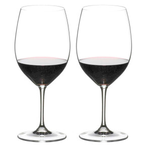 Riedel Vinum Cabernet Sauvignon/Merlot (Bordeaux) 4-teiliges Rotweinglas Set Kristallglas 6416/0 x2