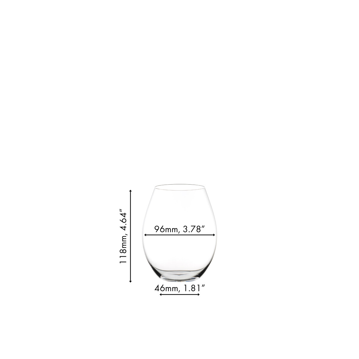 Riedel  "O" TO GO BIG O SYRAH (TUBE) 1...