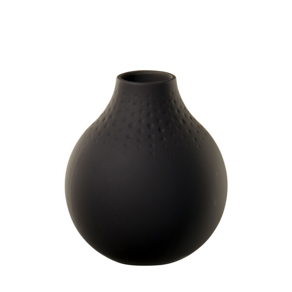 Villeroy & Boch Manufacture Collier noir Vase Perle klein schwarz 1016825516