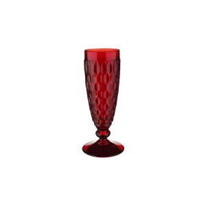 Villeroy & Boch Boston coloured Sektglas red rot...