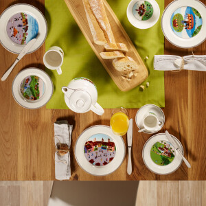 Design Naif Frühstücksteller Dorf 209 mm | Villeroy & Boch | Art.-Nr. 1023372645 | EAN 5450102206179