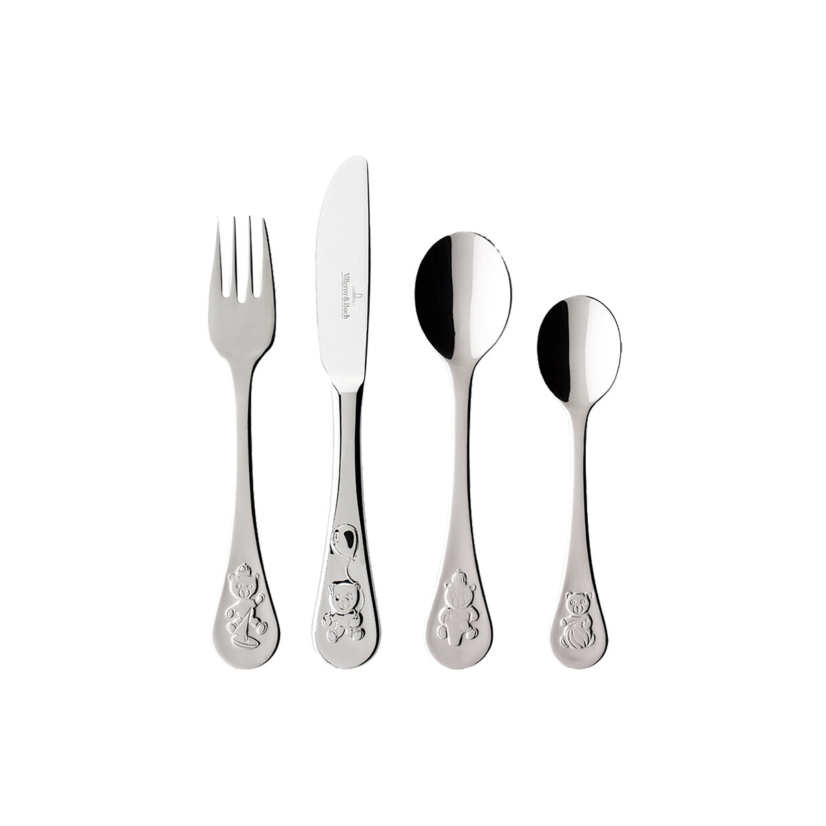 Teddy Kinderbesteck 4tlg. 215 x 150 x 25 mm | Villeroy...