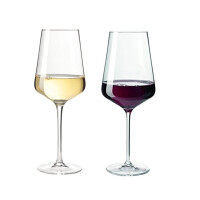 Leonardo Weinglas 12er Set PUCCINI Rotwein 6er Set und Weißwein 6er Set Gläserset 069554 + 069553