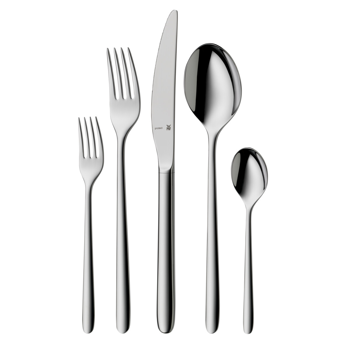 WMF Flame Plus Besteck-Set, 66-teilig, Cromargan...