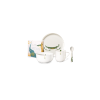 ASA Selection 5-teiliges Kindergeschirrset Croco Fine Bone China 38951314
