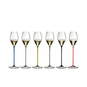 Riedel  HIGH PERFORMANCE CHAMPAGNE GLASS BLACK 1...
