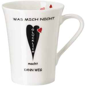 Hutschenreuther My Mug Collection Worte - Glücklich...