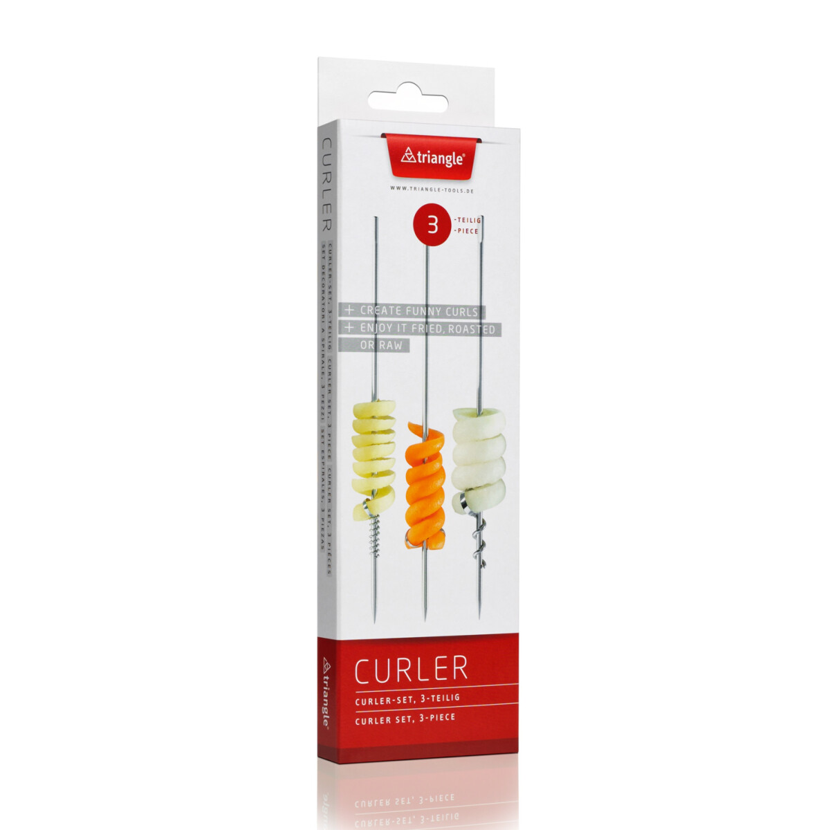 Triangle Curler Set 3-teilig i.K. 90 442 03 02 /Abverkauf...