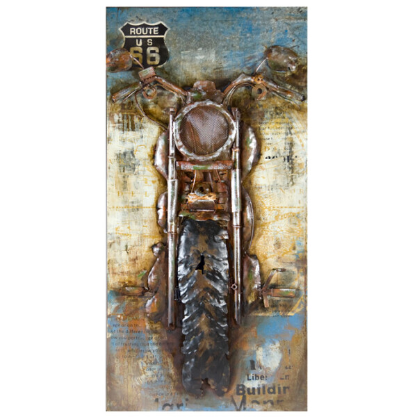 Gilde Metall  Bild "Motorcycle" 38501