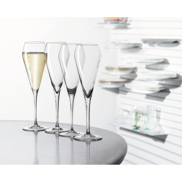 Spiegelau 4 tlg. Set Champagner Gläser Willsberger Anniversary 1416175