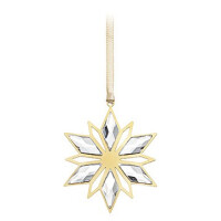 Swarovski Weihnachtsornament Goldstern 2014 Christmas Ornament Golden Star 2014 5064267 AP 2014
