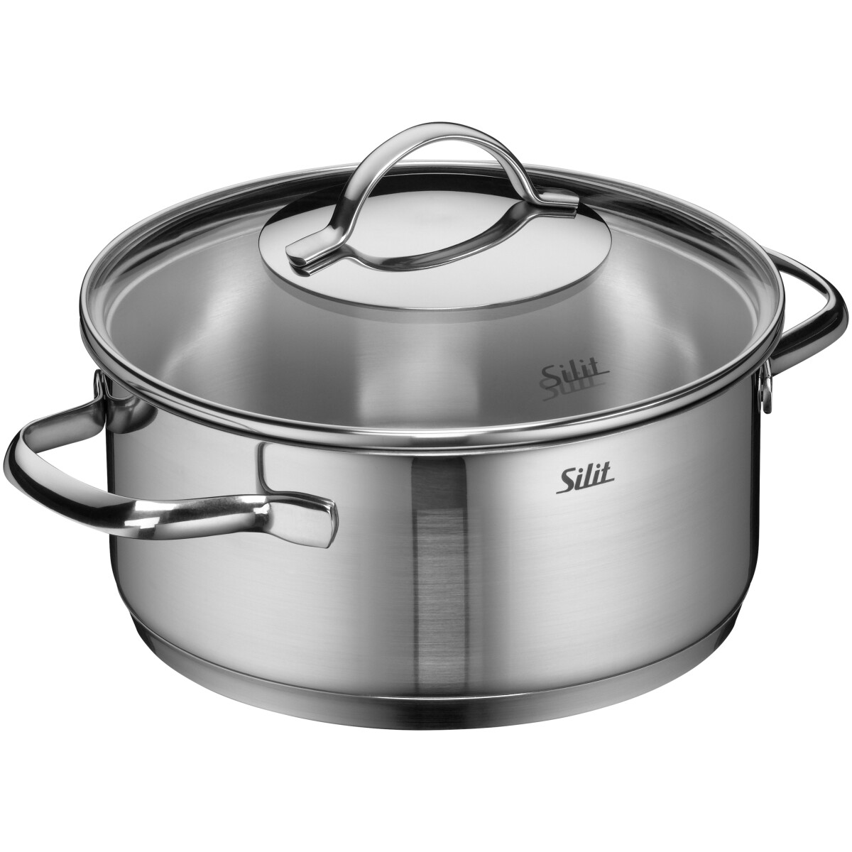 Silit Silit Achat Bratentopf mit Deckel, 20 cm 3201003627