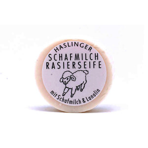 Haslinger Schafmilch Rasierseife, 60 g Art.Nr. 6065