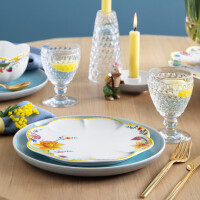 Villeroy & Boch Spring Awakening Frühstücks-Set für 2, 6tlg. Premium Porcelain gelb,grün 1486387281