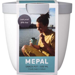 Mepal snackpot ellipse 500 ml - weiß 107653030600