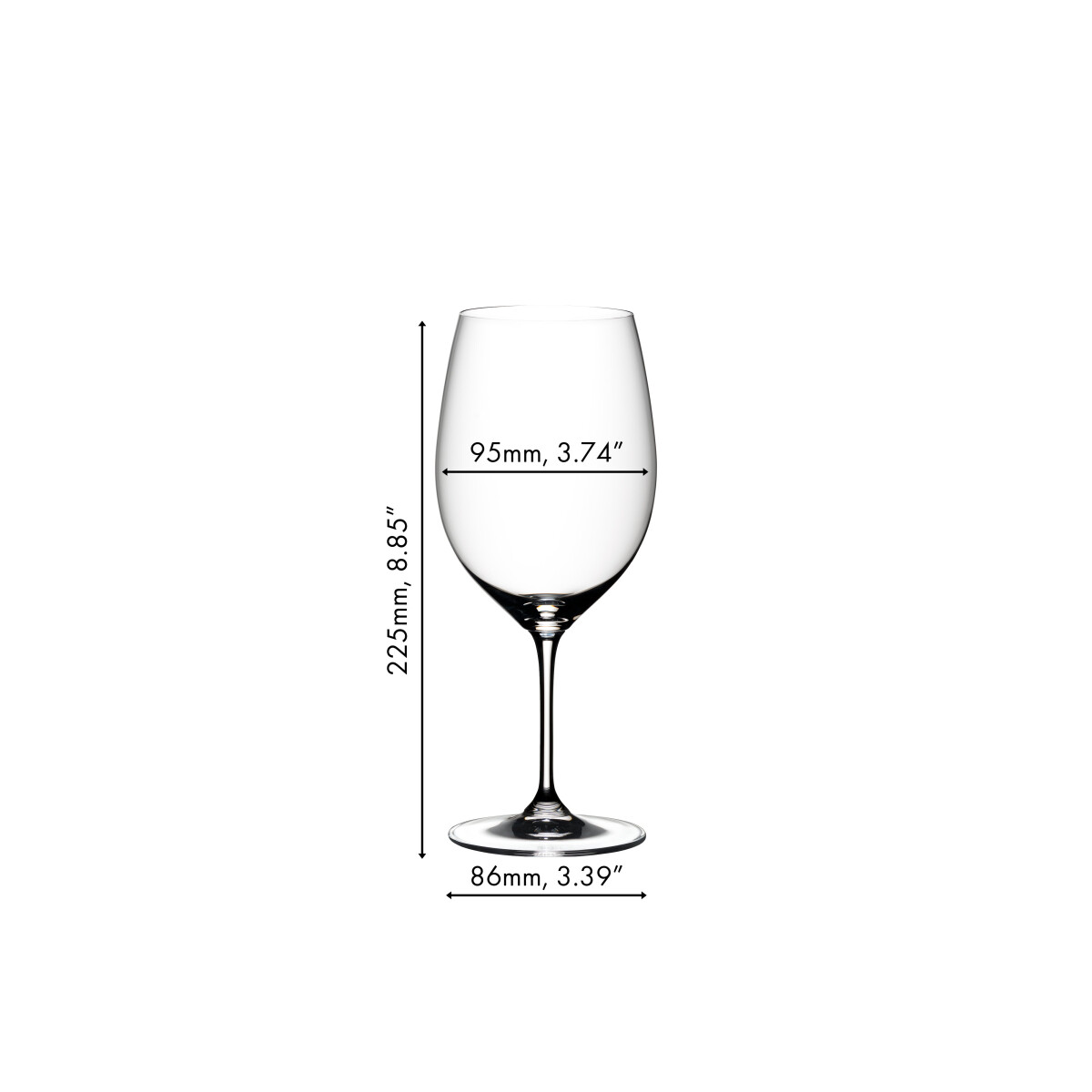 Riedel VINUM CABERNET SAUVIGNON/MERLOT 2 Stück...
