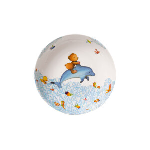 Happy as a Bear Kinderteller tief 187 mm, 370 ml | Villeroy & Boch | Art.-Nr. 1486642752 | EAN 4003686418080