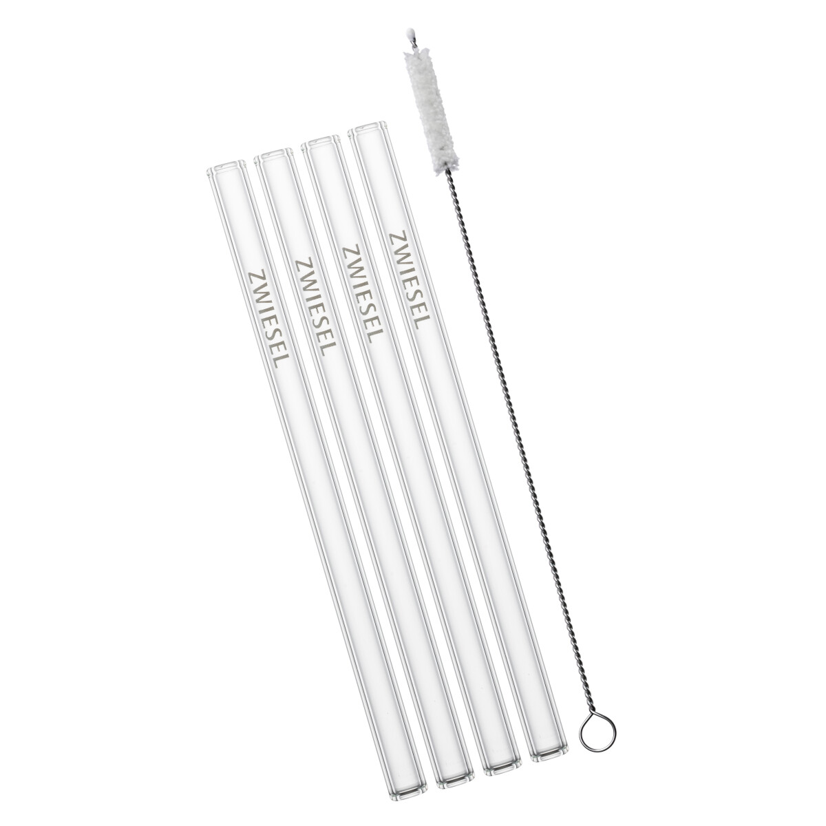 Schott Zwiesel 4 Stück a 1 KAR GLASTRINKHALM 150MM...