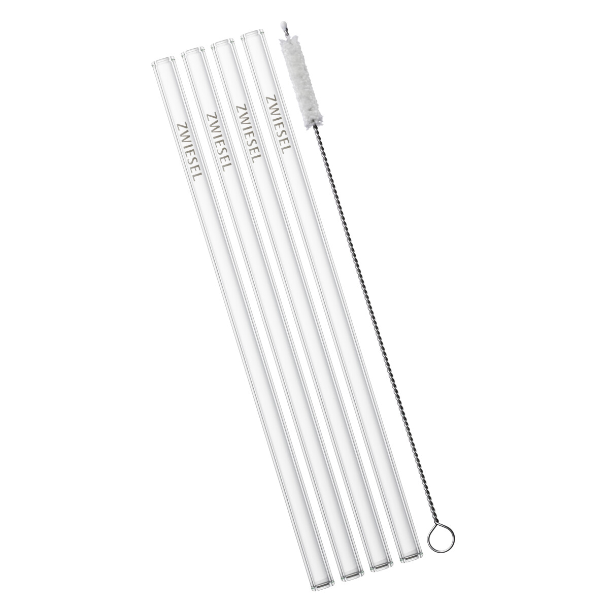 Schott Zwiesel 4 Stück a 1 KAR GLASTRINKHALM 210MM...