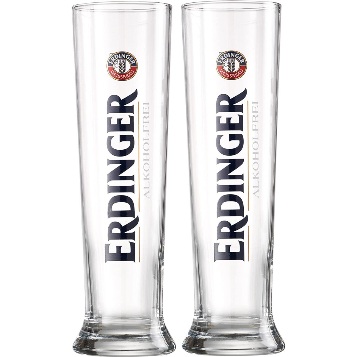 Erdinger Weizenbier Alkoholfrei  Weissbier Gläser...