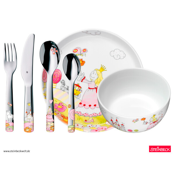 WMF Kinderbesteck Set 6 PRINZESSIN ANNELI 3201111621